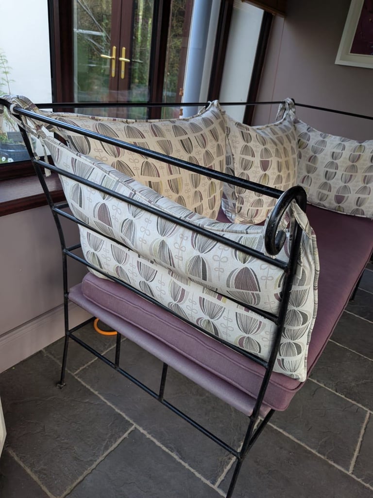 Wrought iron conservatory furniture 