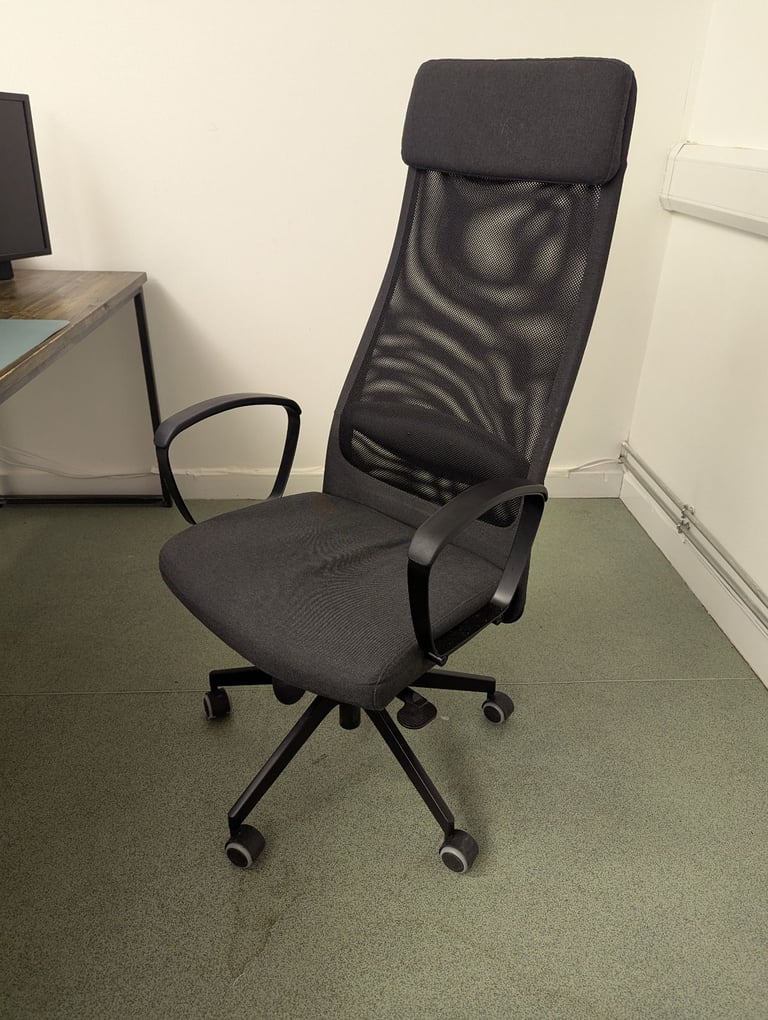 image for IKEA Markus Office Chair – High Back, Mesh Backrest – Good Used Condition