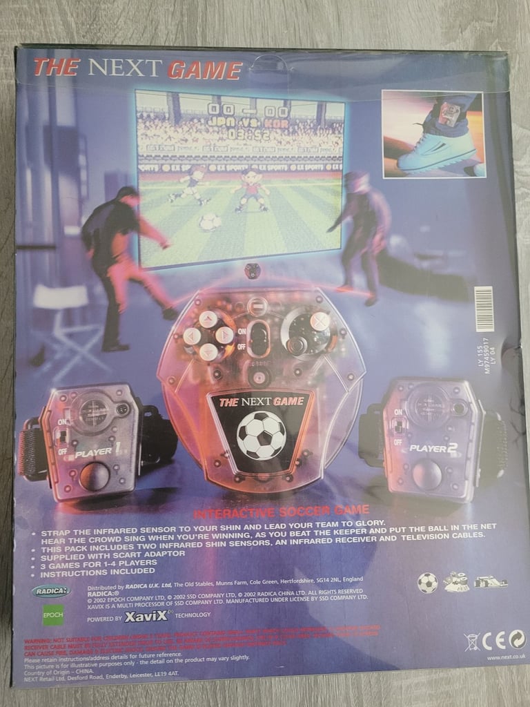 Footie interactive TV game and 2 football academy books / skills x 2