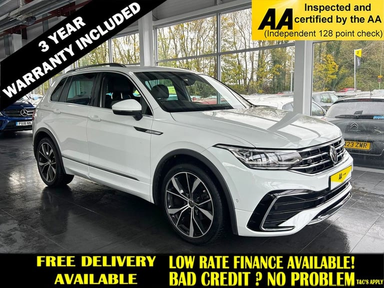 image for 2021 Volkswagen Tiguan 1.5 TSI R-Line SUV 5dr Petrol DSG Euro 6 (s/s) (150 ps) 1 OWNER FROM NEW E...