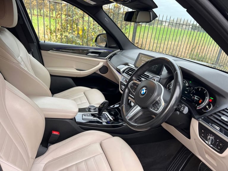 2018 68 BMW X3 2.0 20D M SPORT SUV 5DR DIESEL AUTO XDRIVE EURO 6 (S/S) (190 PS) 