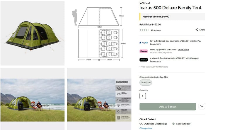 Family Tent Bundle.
