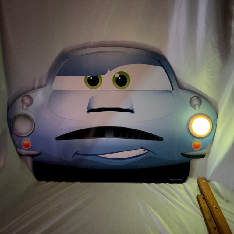 Disney Cars Single Bed Headboard