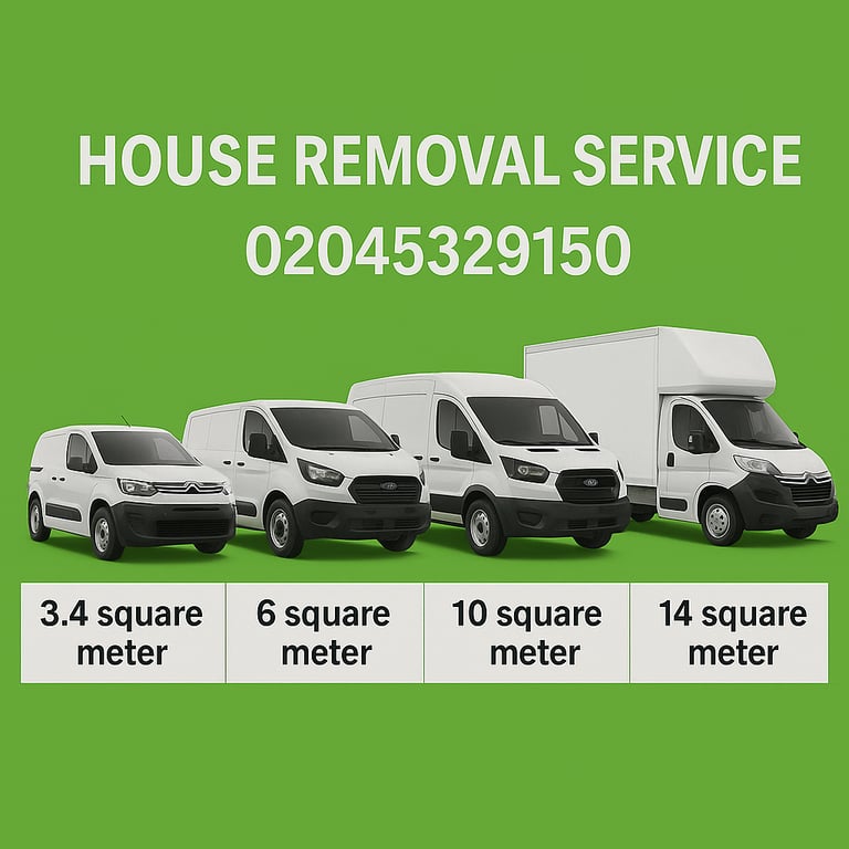 24/7 Local Nationwide Removals Transportations Man & Van Furniture&Sofa Move, House/Office Flat Move