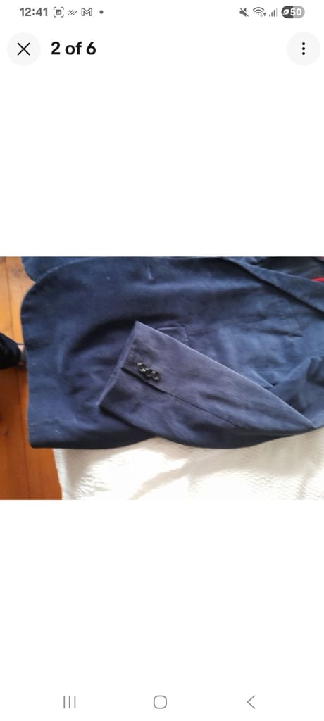 RALPH LAUREN POLO JEANS NAVY JACKET 44R