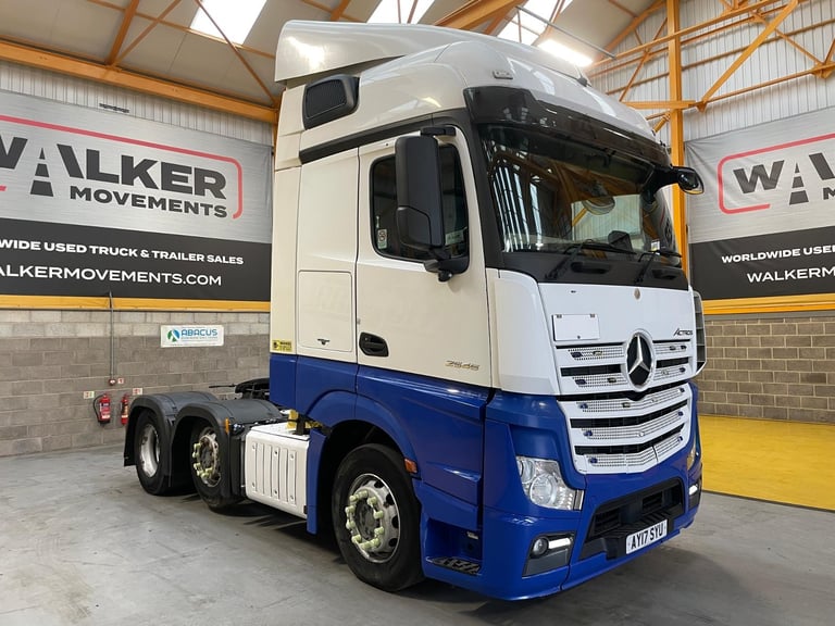 MERCEDES ACTROS 2545 BIGSPACE *EURO 6*, 6X2 TRACTOR UNIT – 2017 – AY17 SYU