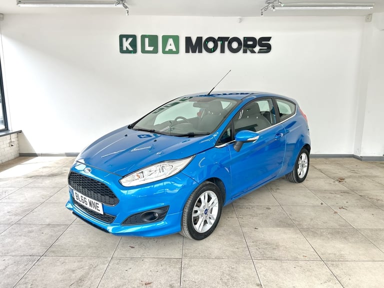 FORD FIESTA 1.3 Zetec Blue Manual Petrol 2016