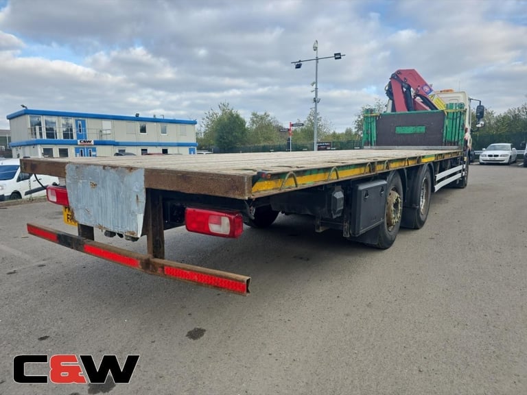 2013(63) DAF FAR CF 75.310 (2018) HMF1520 Crane – 292,000Kms