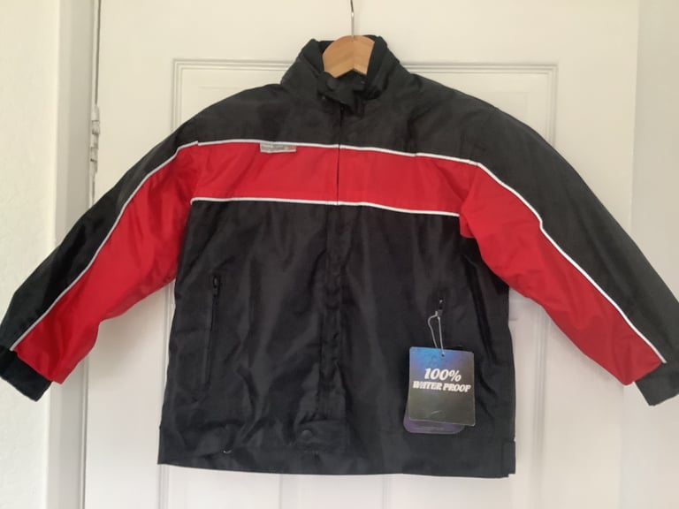 image for CHILDS BIKER JACKET - NEW - LABELS ATTACHED 