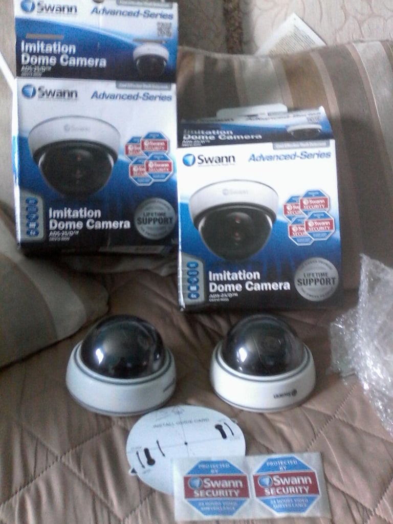 new, swann Dummy Security Cameras 