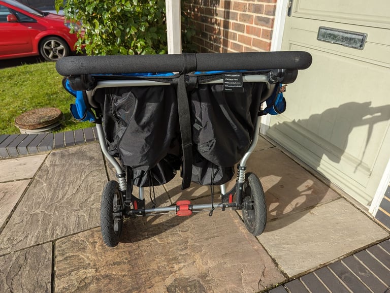 Out n About Nipper Double V4 All Terrain Pushchair Buggy plus extras