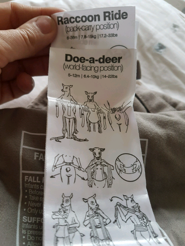 Pao Papoose 3 way baby sling