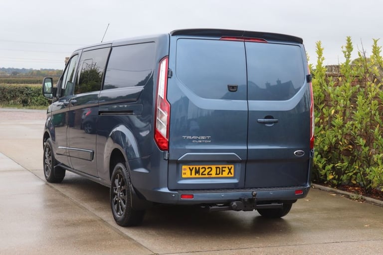 2022 Ford Transit Custom 2.0 320 EcoBlue Limited Crew Van Double Cab 5dr Diesel Manual L2 H1 Euro...