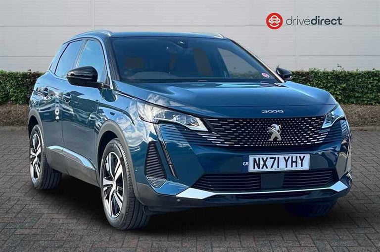 image for 2021 Peugeot 3008 1.2 PureTech GT SUV 5dr Petrol Manual Euro 6 (s/s) (130 ps) SUV Petrol Manual