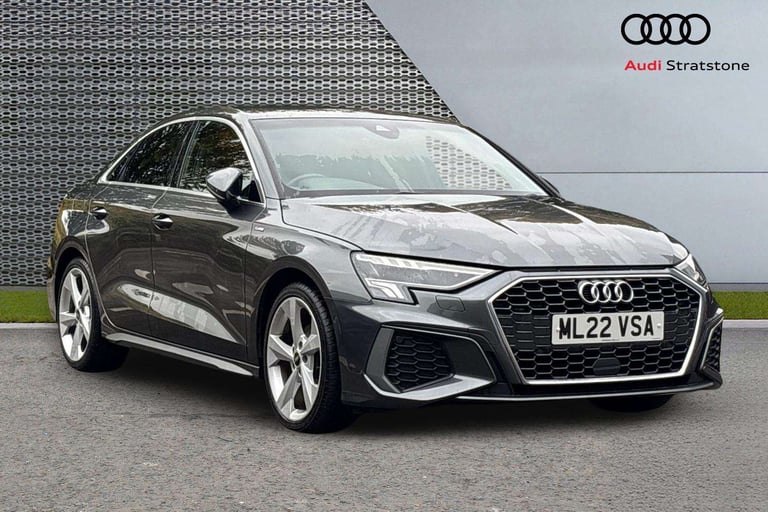 image for 2022 Audi A3 35 TFSI S Line 4dr S Tronic Saloon Petrol Automatic