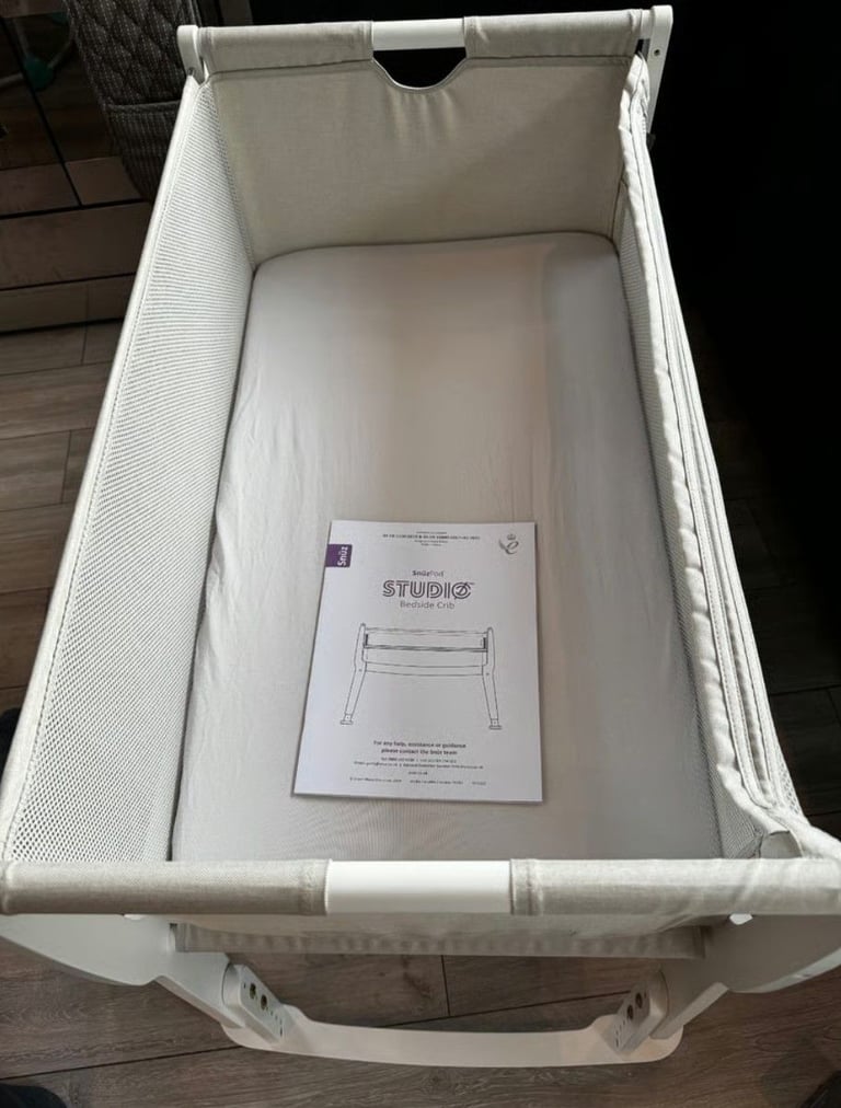 Snuz Baby bed side crib\cot, excellent condition, flat packed and ready for collection