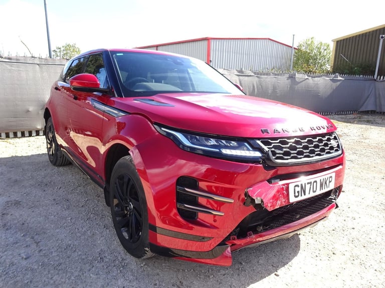 2020 70 REG RANGE ROVER EVOQUE R-DYNAMIC S DIESEL AUTO DAMAGED SALVAGE