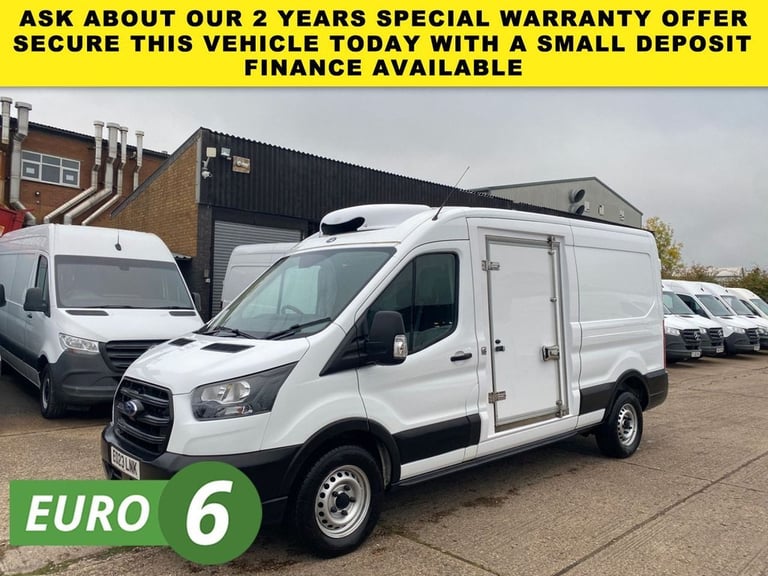 2023 23 FORD TRANSIT 2.0 TDCI T350 LEADER ECOBLUE L3 H2 LWB FRIDGE CHILLER L/ROO