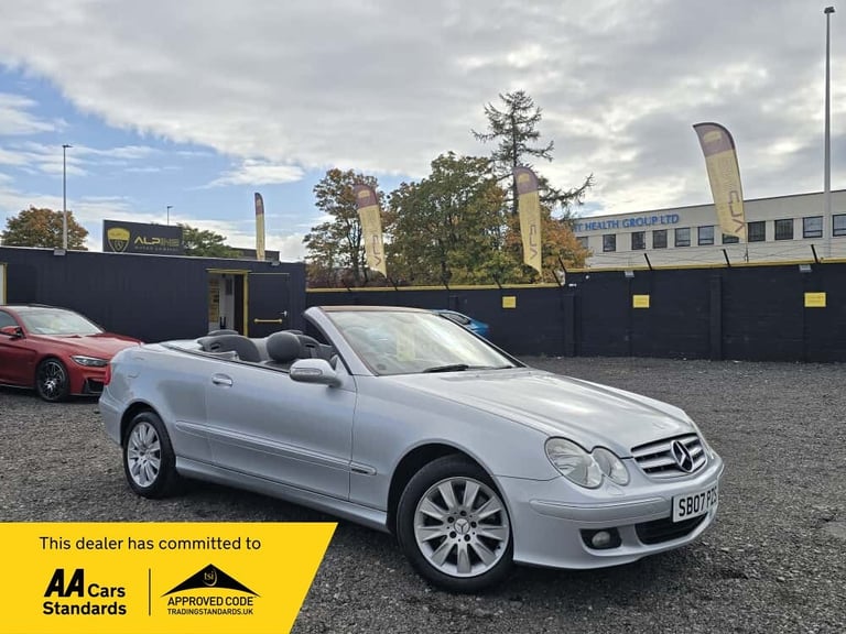 2007 Mercedes-Benz CLK 200K Elegance 2dr Tip Auto CONVERTIBLE Petrol Automatic