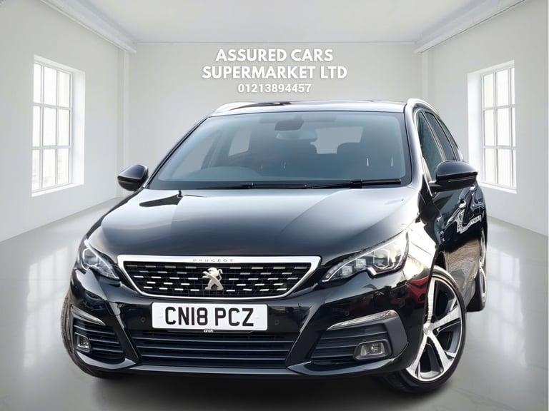 2018 Peugeot 308 SW 1.2 PureTech GT Line Estate 5dr Petrol EAT Euro 6 (s/s) (130 ps) Estate Petro...