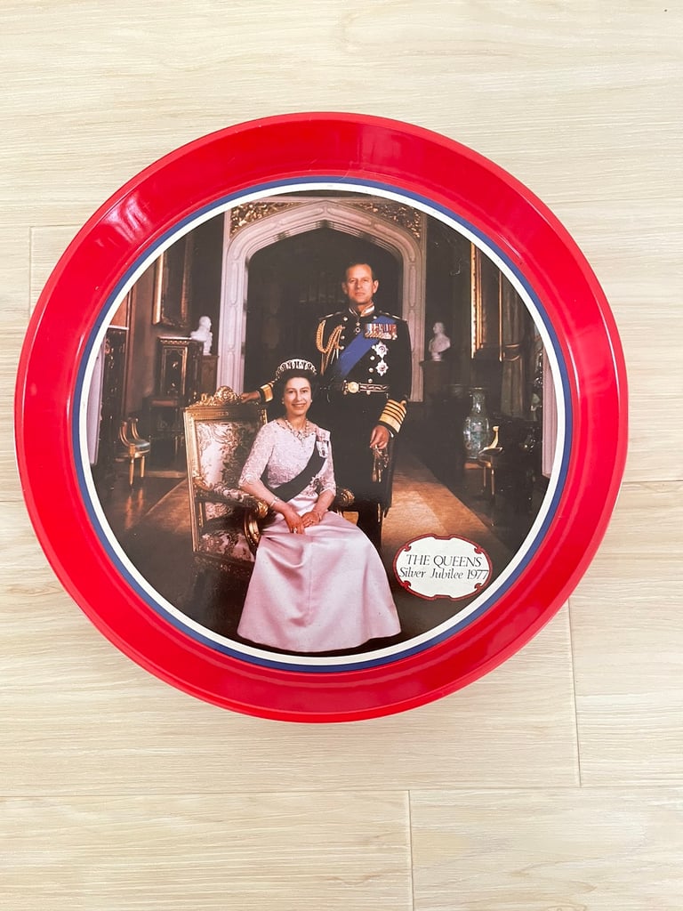 image for Silver Jubilee Tea tray