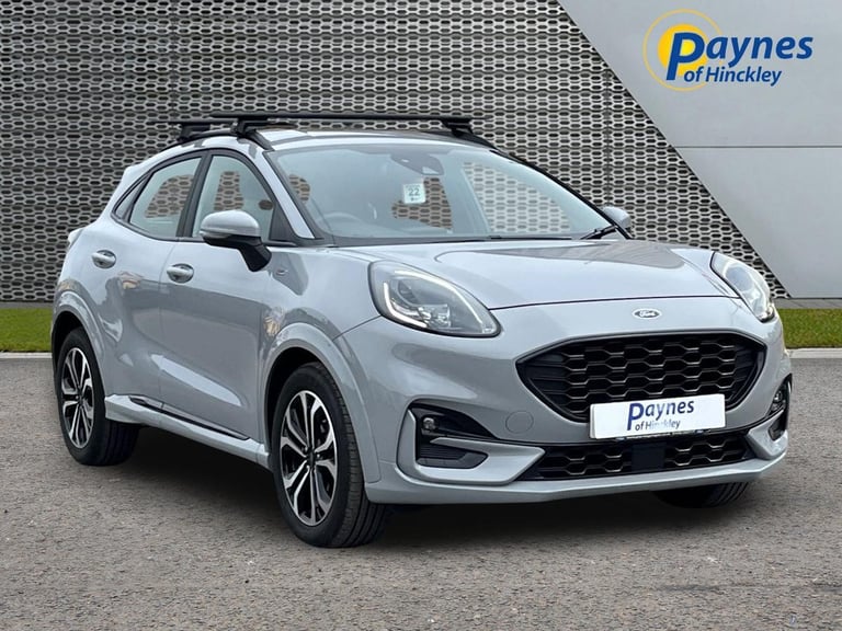2023 Ford Puma ST-Line 1.0 EcoBoost mHEV 125ps in Grey Matter, Winter Pack,