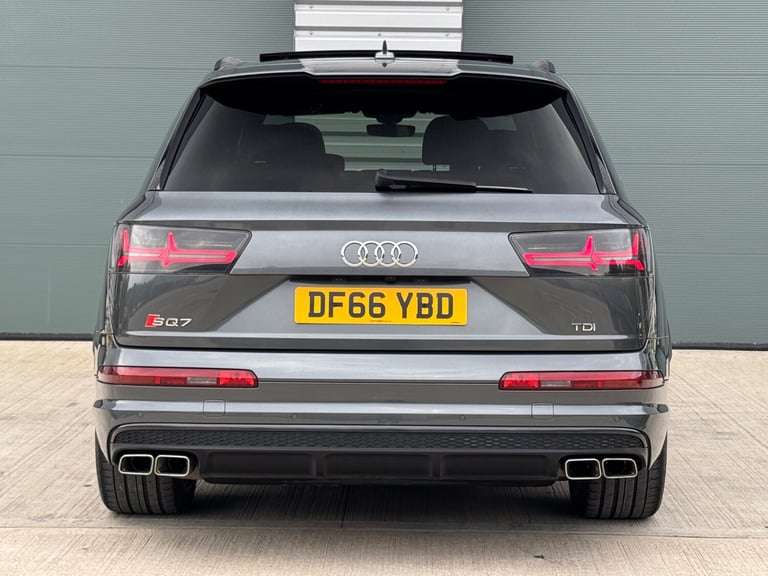 AUDI SQ7 4.0 TDI V8 DIESEL QUATTRO [7 SEAT] AUTO 4X4 2016 [66] DAYTONA GREY