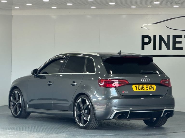 2016 Audi RS3 2.5 TFSI Sportback 5dr Petrol S Tronic quattro Euro 6 (s/s) (Nav) (367 ps) Hatchbac...