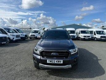 2022 ON 22 PATE FORD RANGER WILDTRACK 4X4 210BHP AUTO DOUBLE CAB PICKUP 77K ULEZ