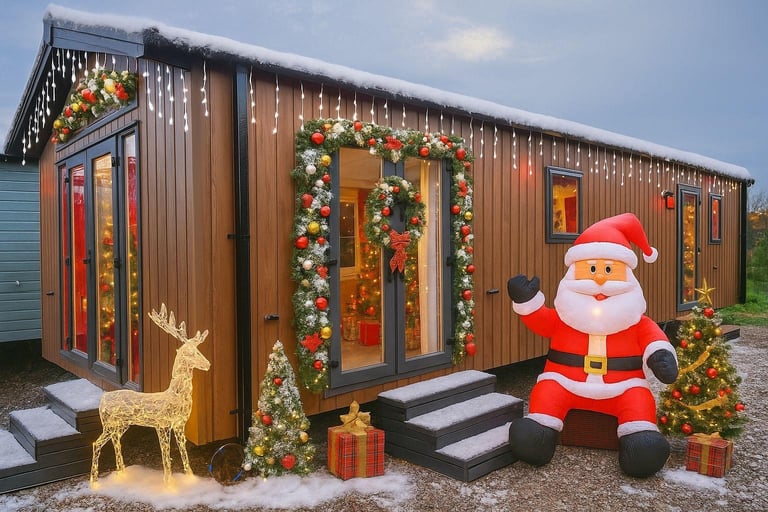 Nationwide Cottage 38ft x 13ft, 2 Bedroom Lodge