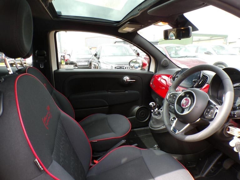 2022 Fiat 500 1.0 70hp Mild Hybrid (red) HATCHBACK Petrol Manual