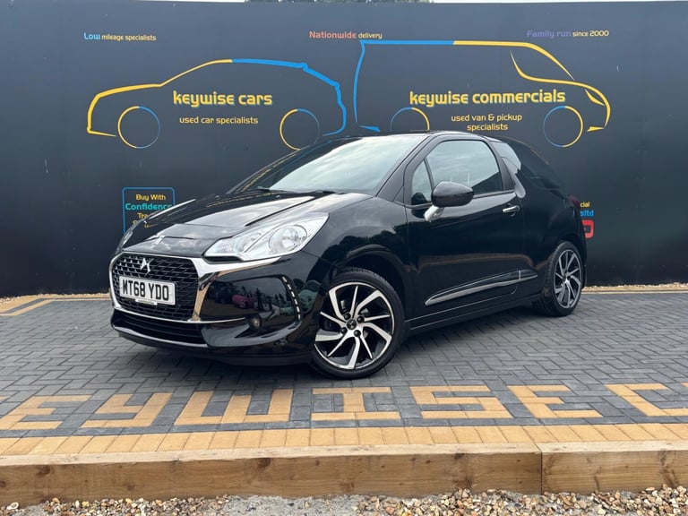 2019 DS Automobiles DS 3 1.2 PureTech Connected Chic EAT6 Euro 6 (s/s) 3dr HATCHBACK Petrol Autom...