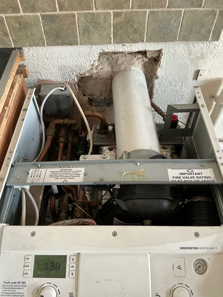 Greenstar heatslave 18/25 oil condensing boiler