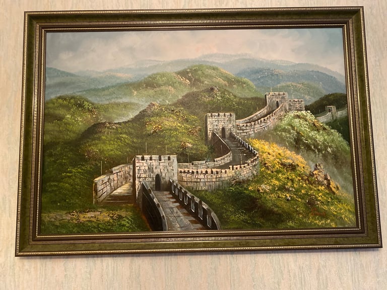 image for Great Wall of China oil painting 