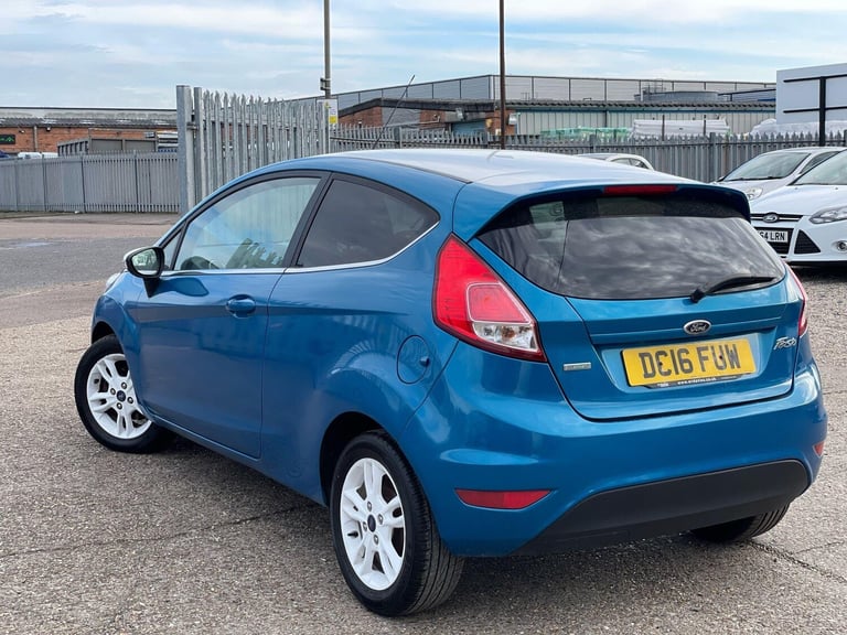 2016 Ford Fiesta 1.0T EcoBoost Zetec Blue Edition Euro 6 (s/s) 3dr HATCHBACK Petrol Manual