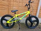 BIKE 20&quot; WHEELS BMX WITH MAG WHEELS - Age 7 - Adult Size £65