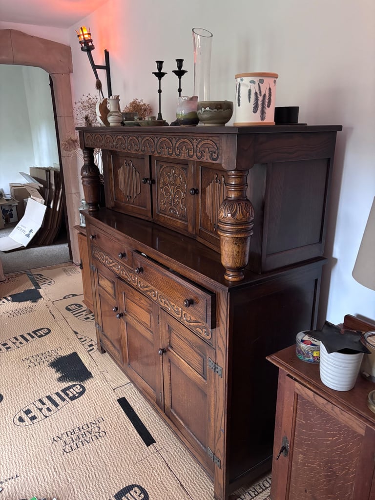 Antique Wood Dresser