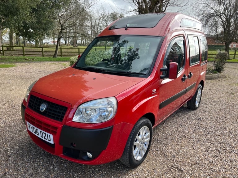 2006 Fiat Doblo Dynamic M-JET Diesel Camper Van 1 Berth 