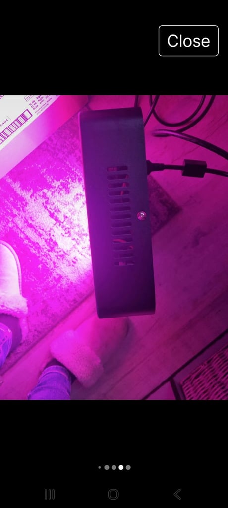 2 x led plant lights