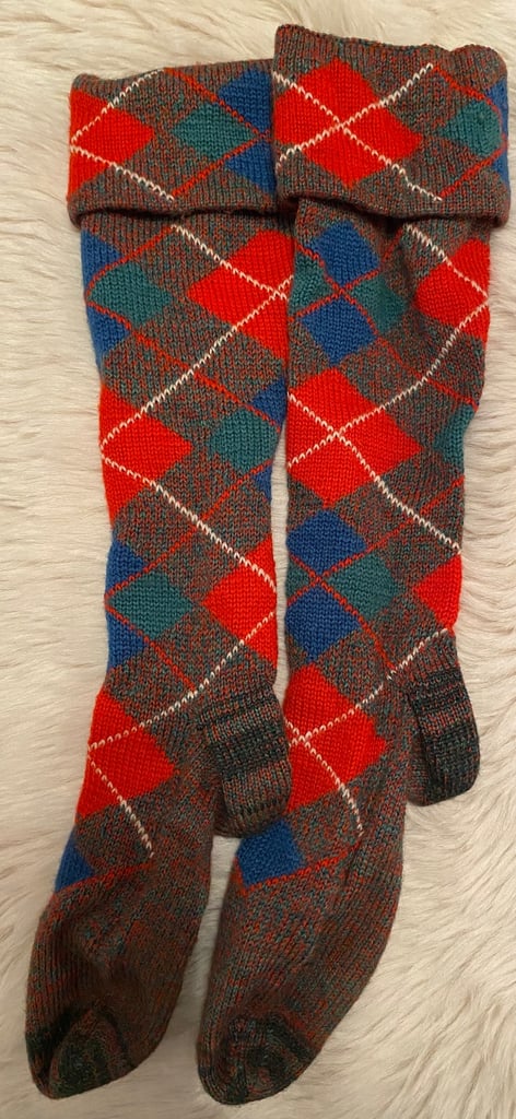 Highland Dance Socks : excellent condition 