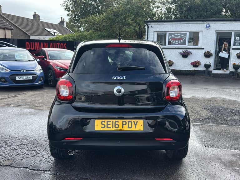 2016 smart forfour 1.0 Edition Black Hatchback 5dr Petrol Twinamic Euro 6 (s/s) (71 ps) Hatchback...