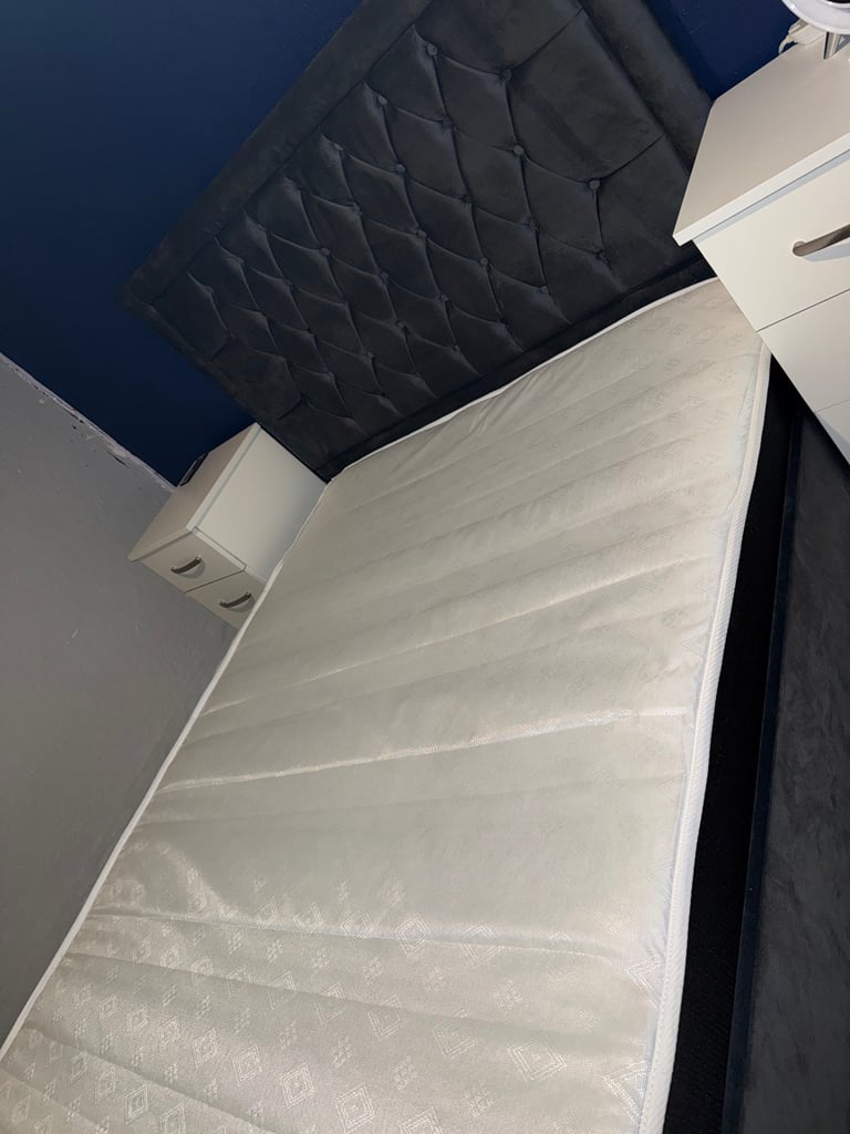 image for Double bed and mattress 