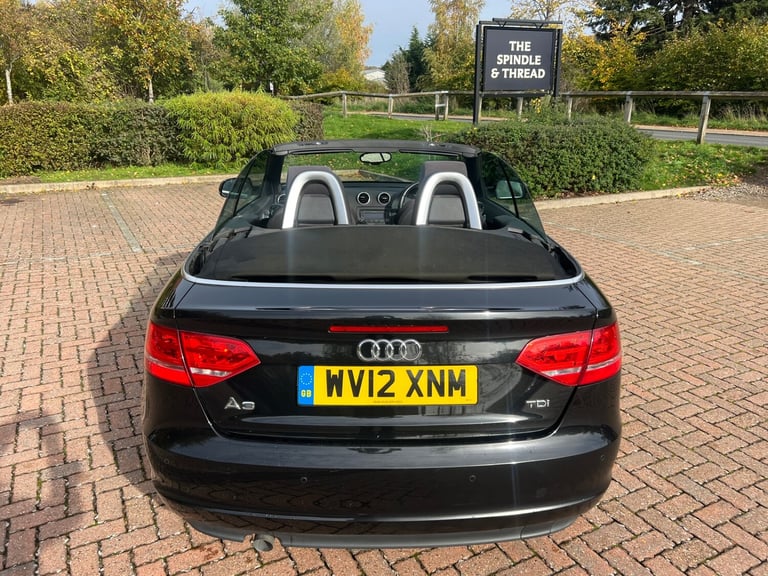 2012 Audi A3 1.6 TDI Sport 2dr CONVERTIBLE Diesel Manual