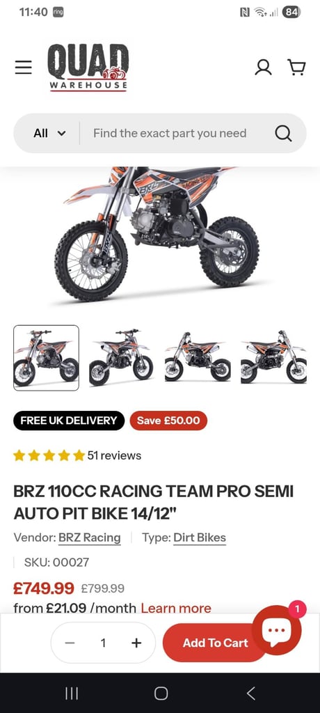 Kids motorbike 