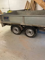 Meridith braked twin axle trailer 