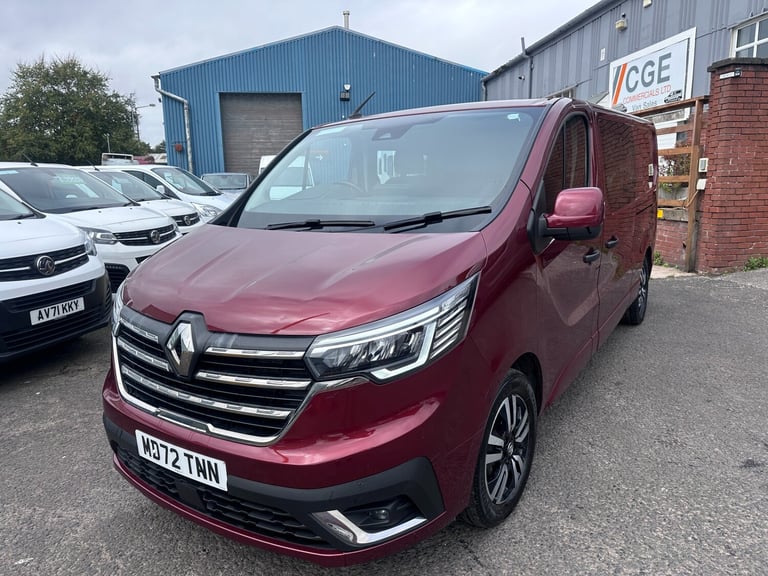 2023 Renault Trafic 2.0 dCi Blue LL30 Sport+ Crew Van Double Cab 150ps