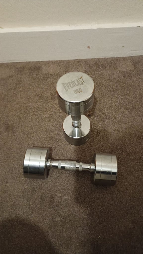 Steel dumbbels