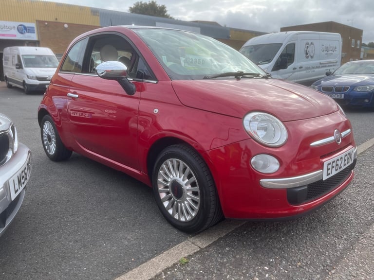 2012 Fiat 500 1.2 Lounge 3dr [Start Stop] HATCHBACK Petrol Manual