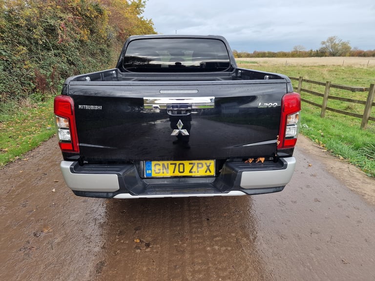 2020 Mitsubishi L200 Black 5 Seat Double Cab  Low 41k  Spares Repairs  7m MOT