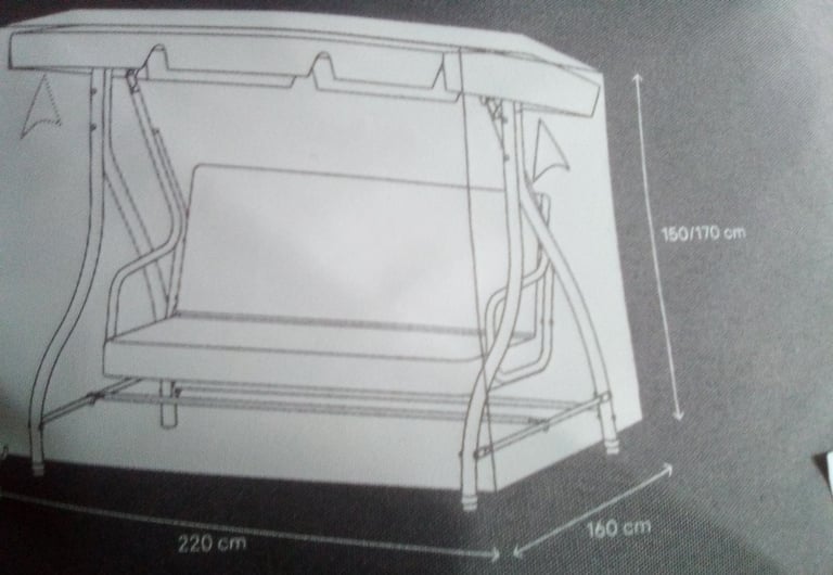 BBQ Cover, Folding Garden Chair, Line Prop and Swing Seat Cover, Planters, Buckets etc